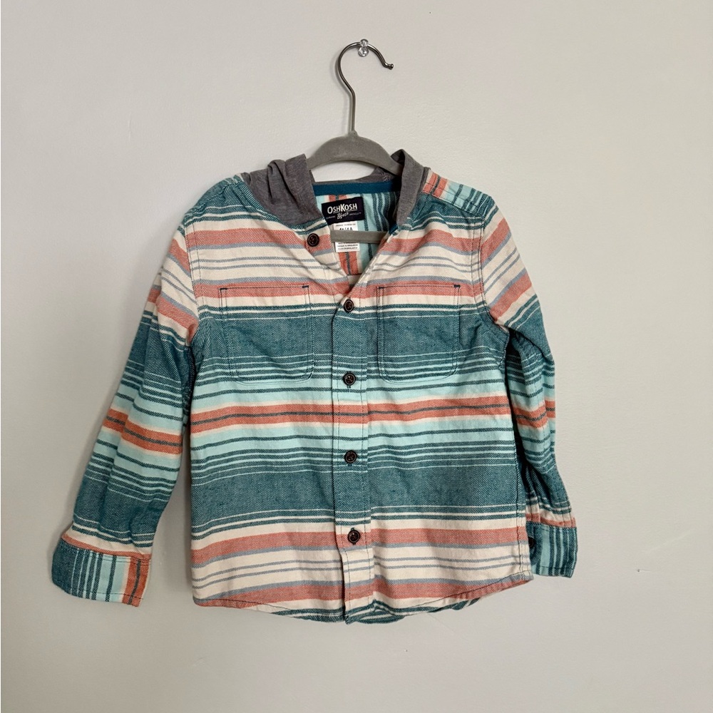 OshKosh Hooded Button Up